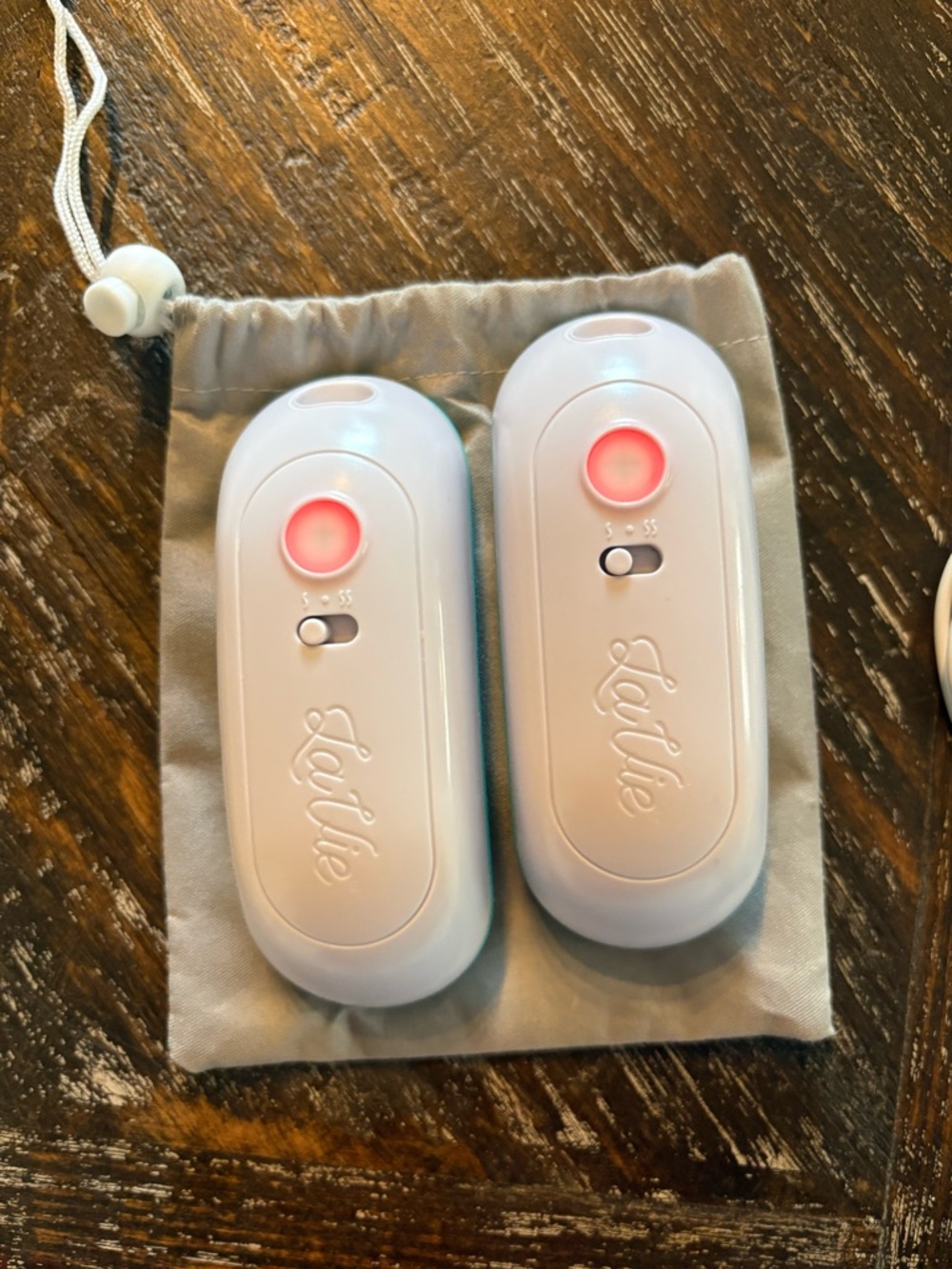 LaVie Warming Lactation Massagers (Set of 2) + Charger & Bag – NEW - Picture 10 of 12